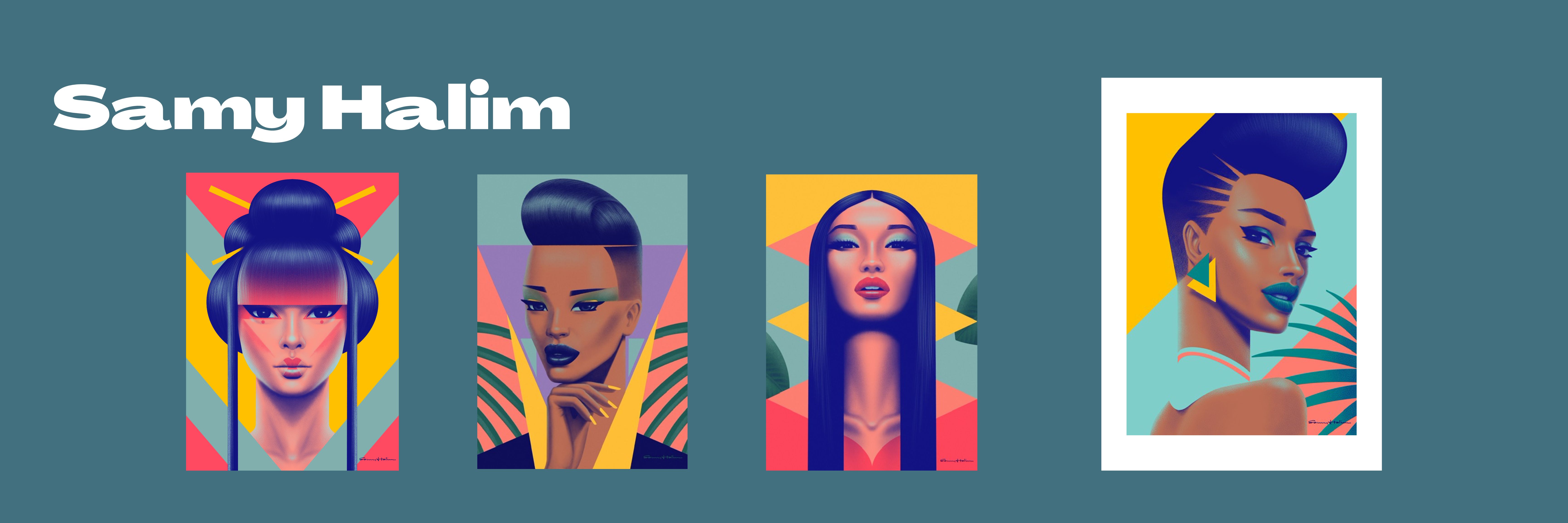 samy halim nouveau artiste de la galerie